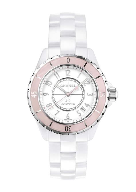 chanel watch pink